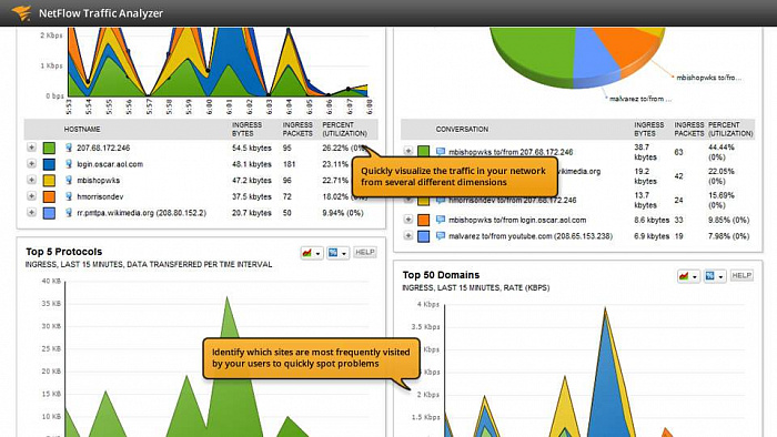 NetFlow Traffic Analyzer (NTA)